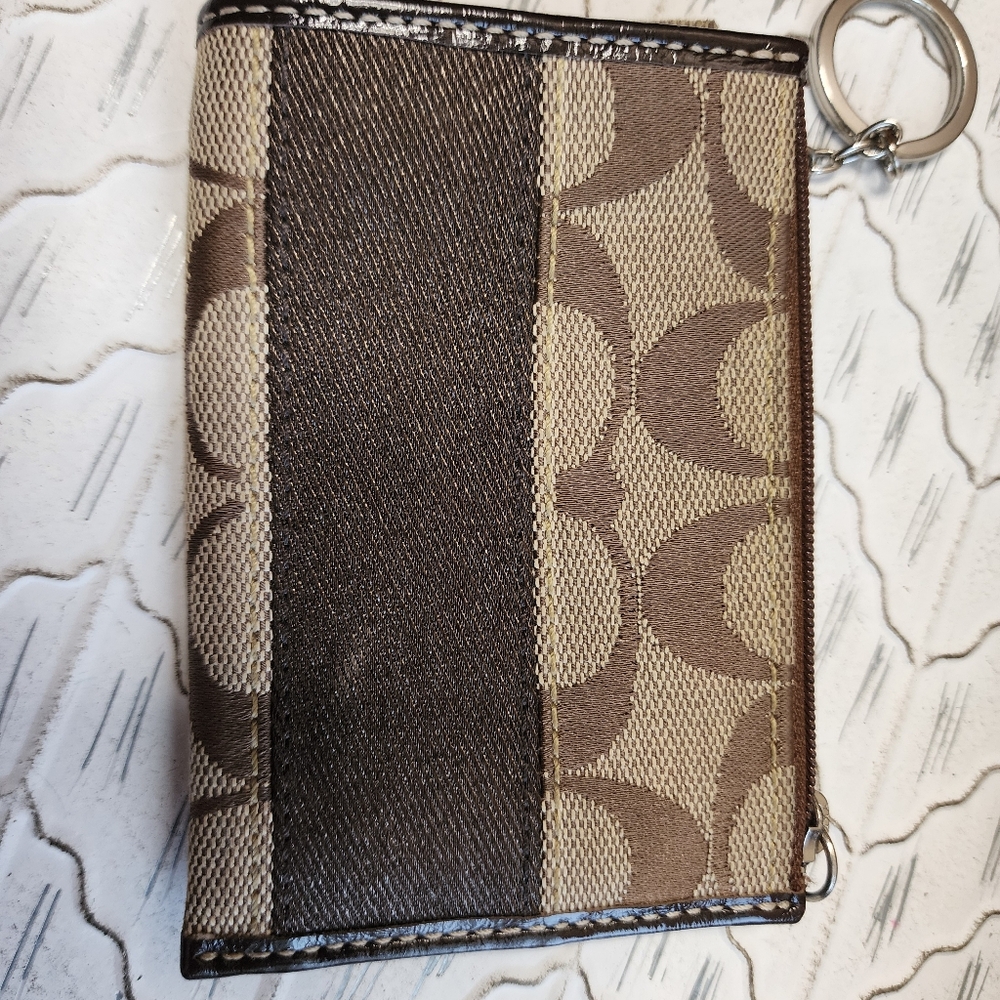 Coach Card Holder Key Ring - Picture 4 of 13